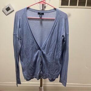 GAP Women's Baby Blue Buttoned Cardigan Sweater size Medium